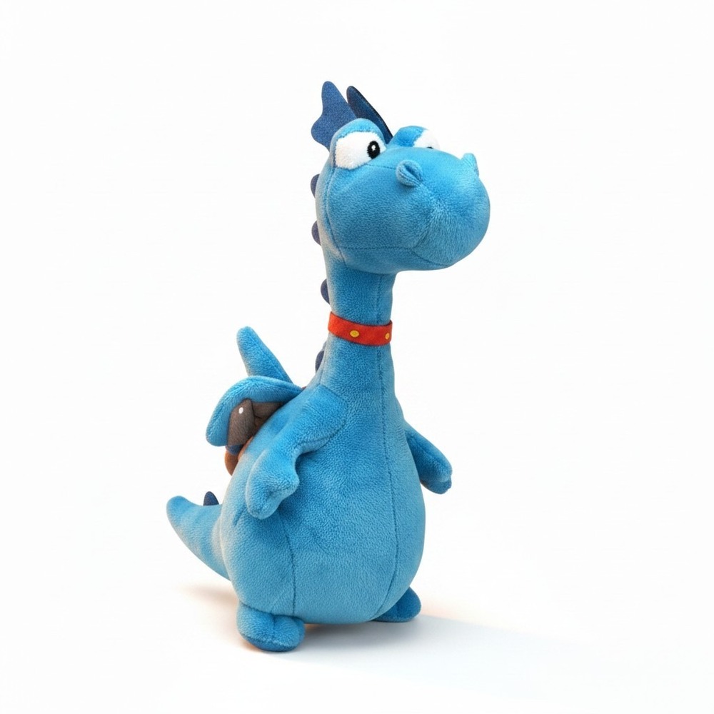 Disney Store Doc McStuffins Stuffy the Dragon Blue Plush Stuffed Animal NWT